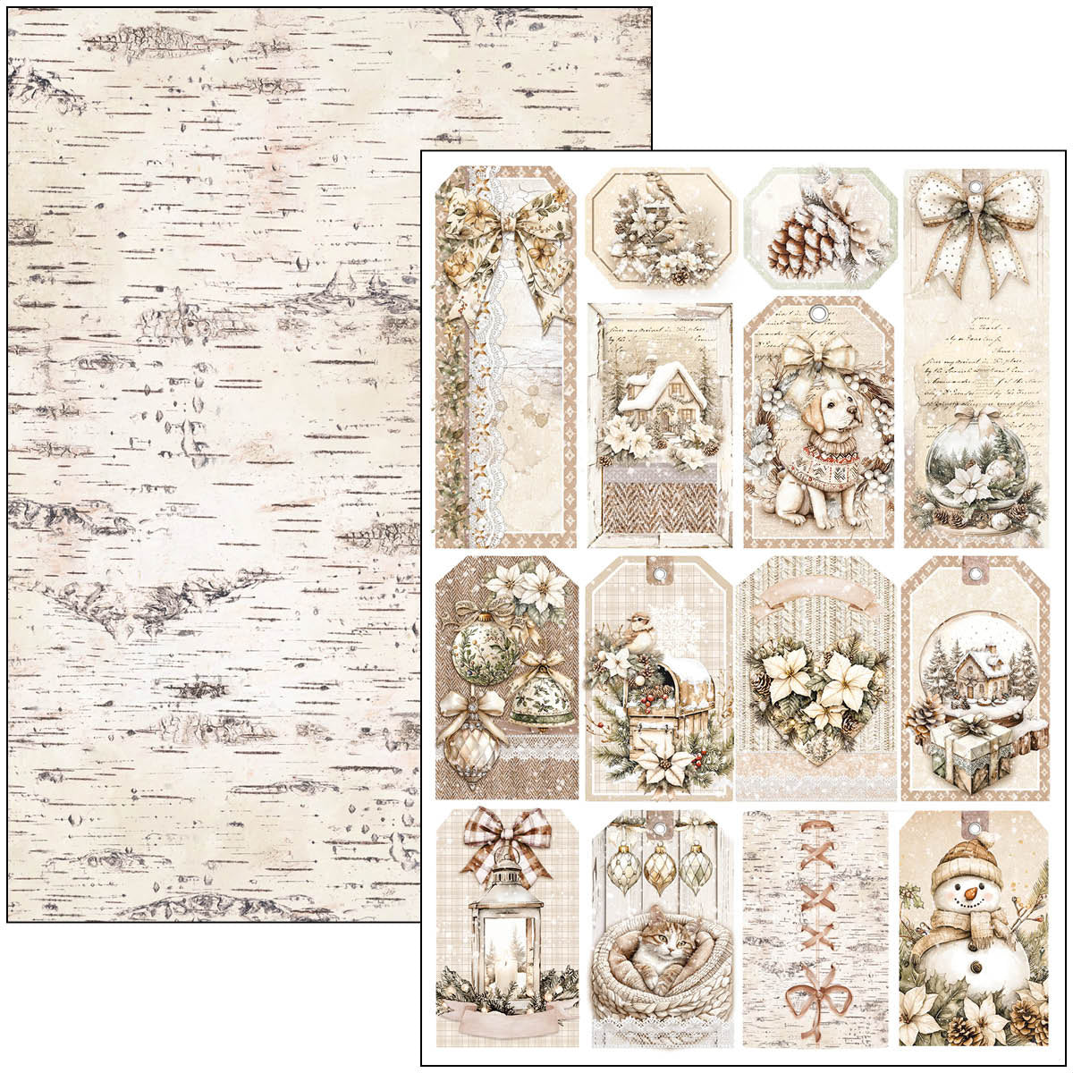 Winter Season Creative Pad A4 9/Pkg-7
