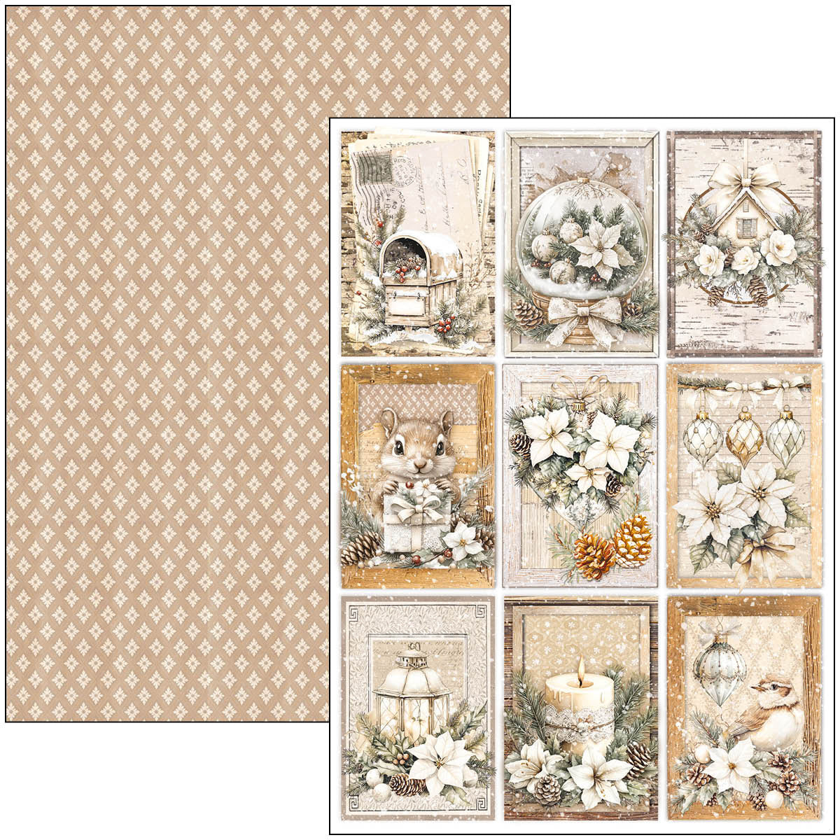 Winter Season Creative Pad A4 9/Pkg-9