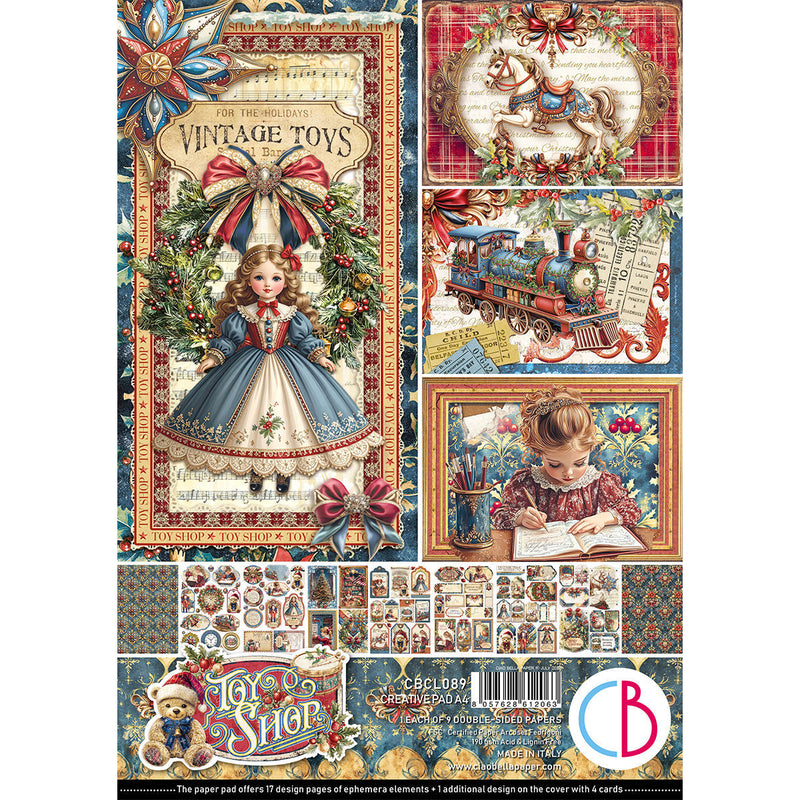 Toy Shop Creative Pad A4 9/Pkg-1