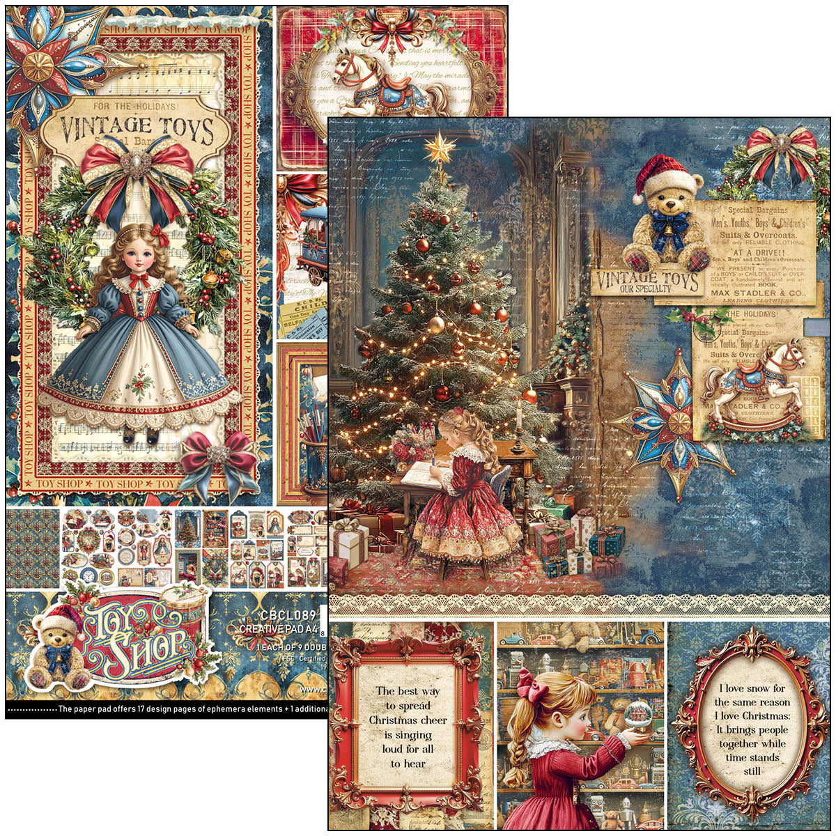 Toy Shop Creative Pad A4 9/Pkg-2