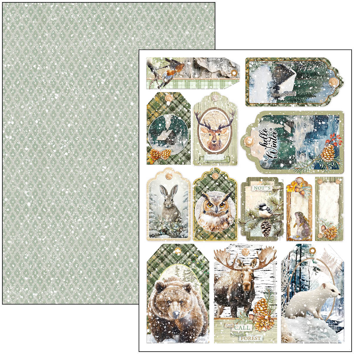 Forest Tales Creative Pad A4 9/Pkg-4