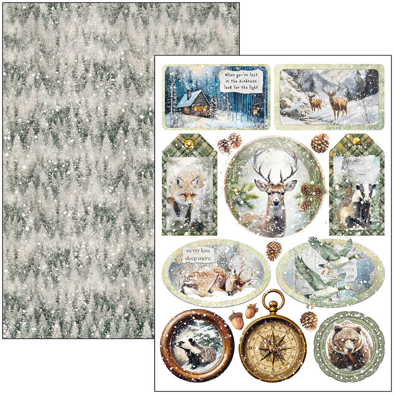 Forest Tales Creative Pad A4 9/Pkg-7