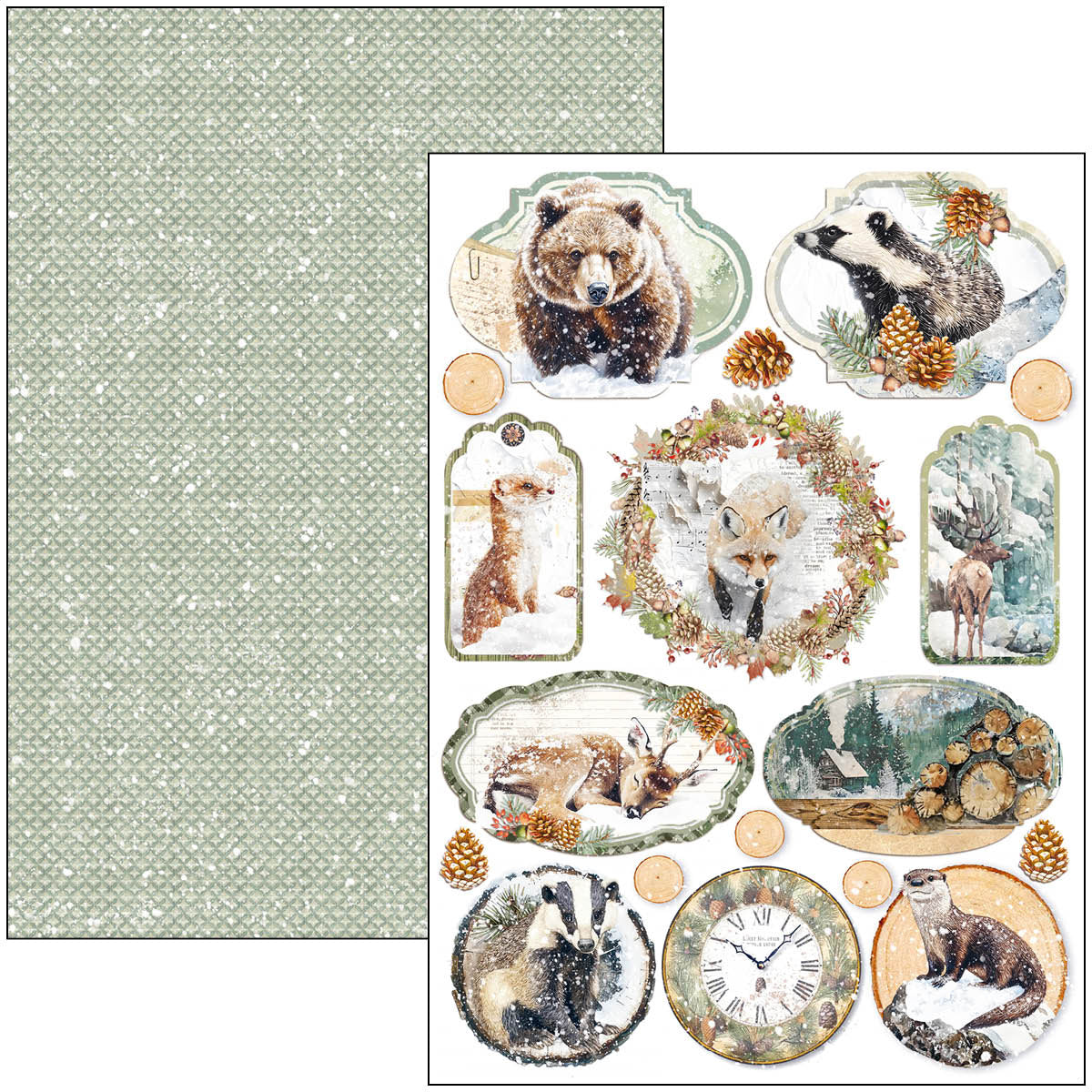 Forest Tales Creative Pad A4 9/Pkg-8