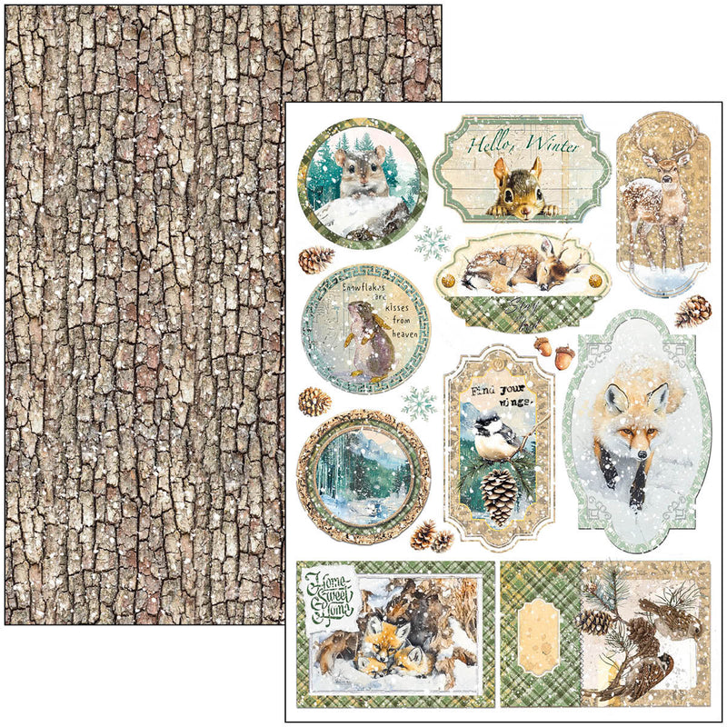 Forest Tales Creative Pad A4 9/Pkg-9