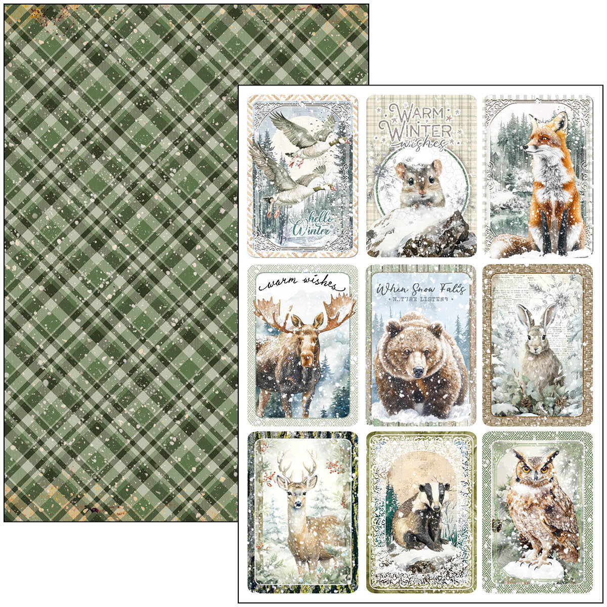 Forest Tales Creative Pad A4 9/Pkg-10