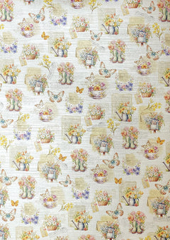 Deluxe Flower Shop Paper Pearl A4 5/Pkg-4