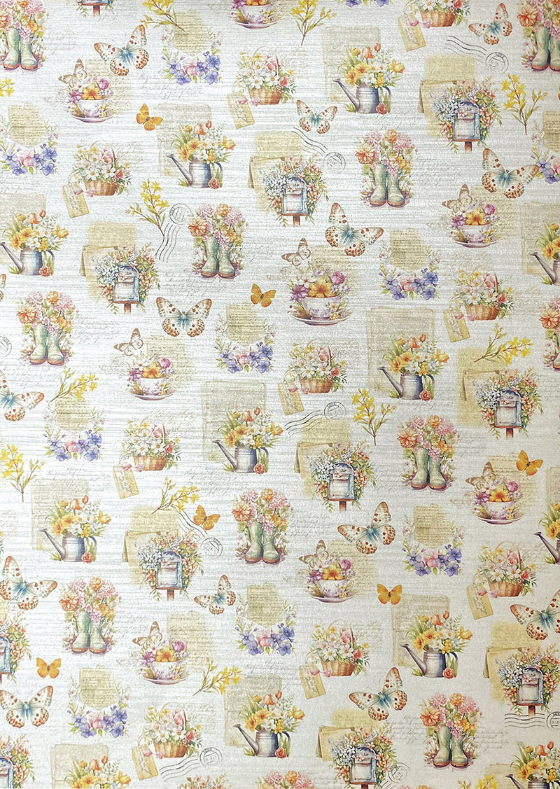 Deluxe Flower Shop Paper Pearl A4 5/Pkg-4