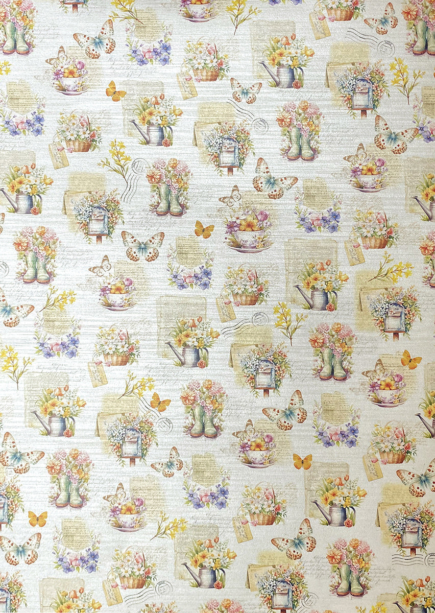 Deluxe Flower Shop Paper Pearl A4 5/Pkg-4