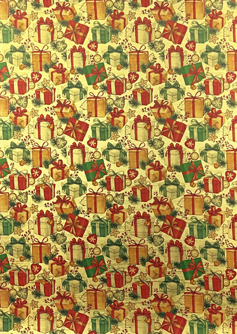 Deluxe The Nutcracker Paper Gold A4 5/Pkg-4