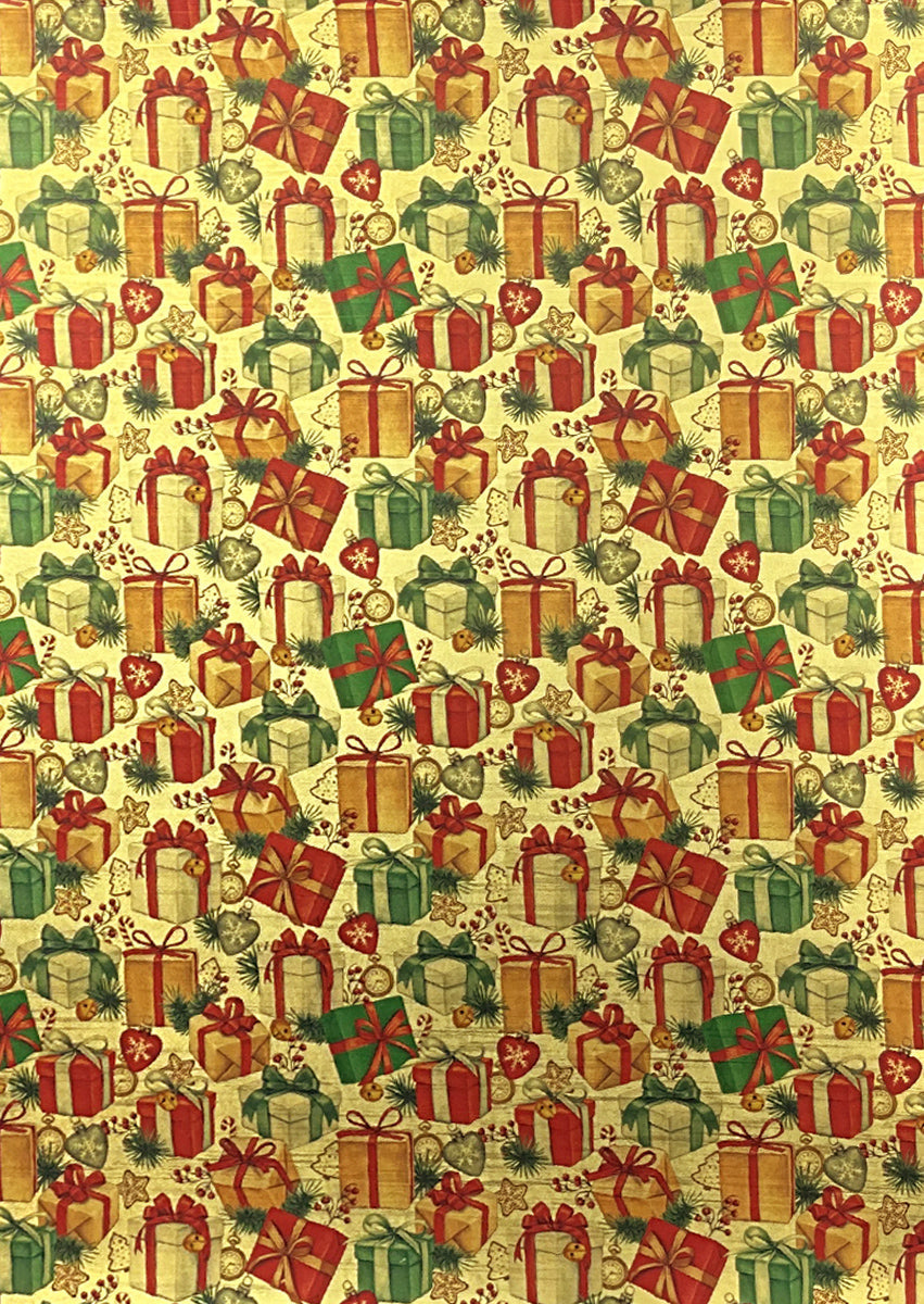 Deluxe The Nutcracker Paper Gold A4 5/Pkg-4