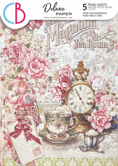 Papel Deluxe Timeless Moments Dorado A4, 5 unidades/paquete-1