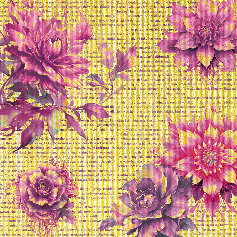 Deluxe Ethereal Paper Gold 6"x6" 5/Pkg-2