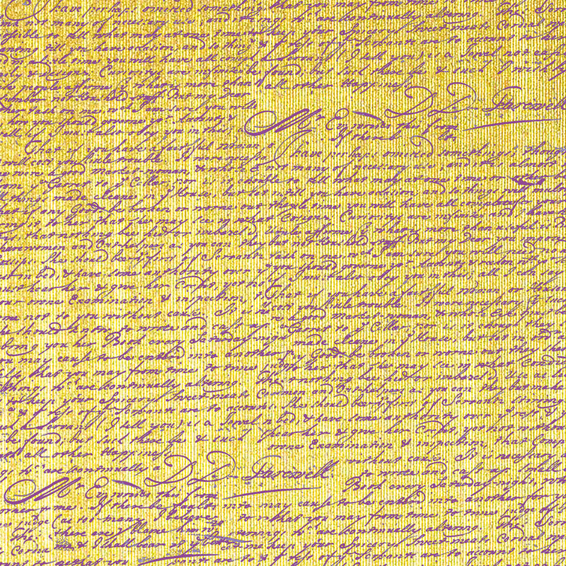 Deluxe Ethereal Paper Gold 6"x6" 5/Pkg-3