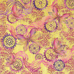 Deluxe Ethereal Paper Gold 6"x6" 5/Pkg-5