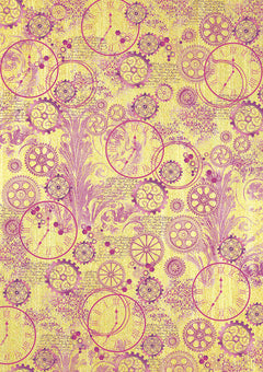 Deluxe Ethereal Paper Gold A4 5/Pkg-6