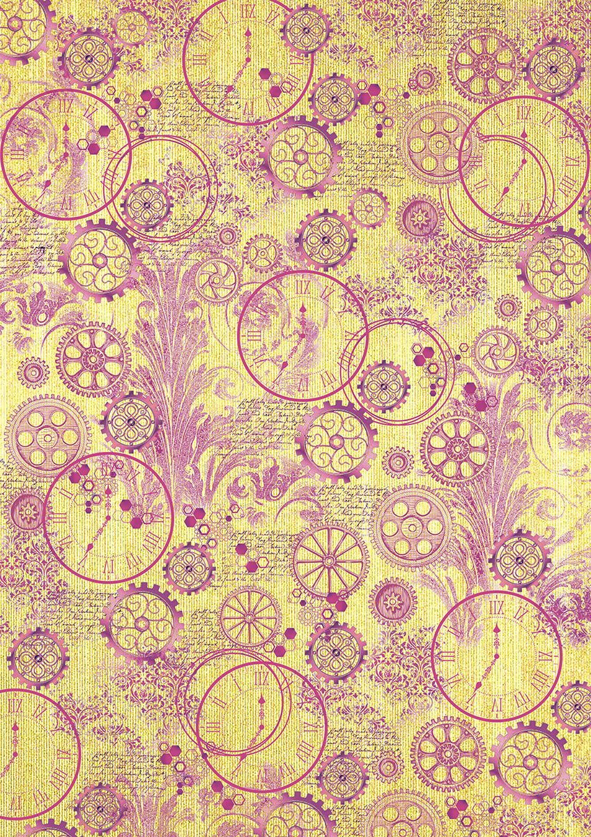 Deluxe Ethereal Paper Gold A4 5/Pkg-6