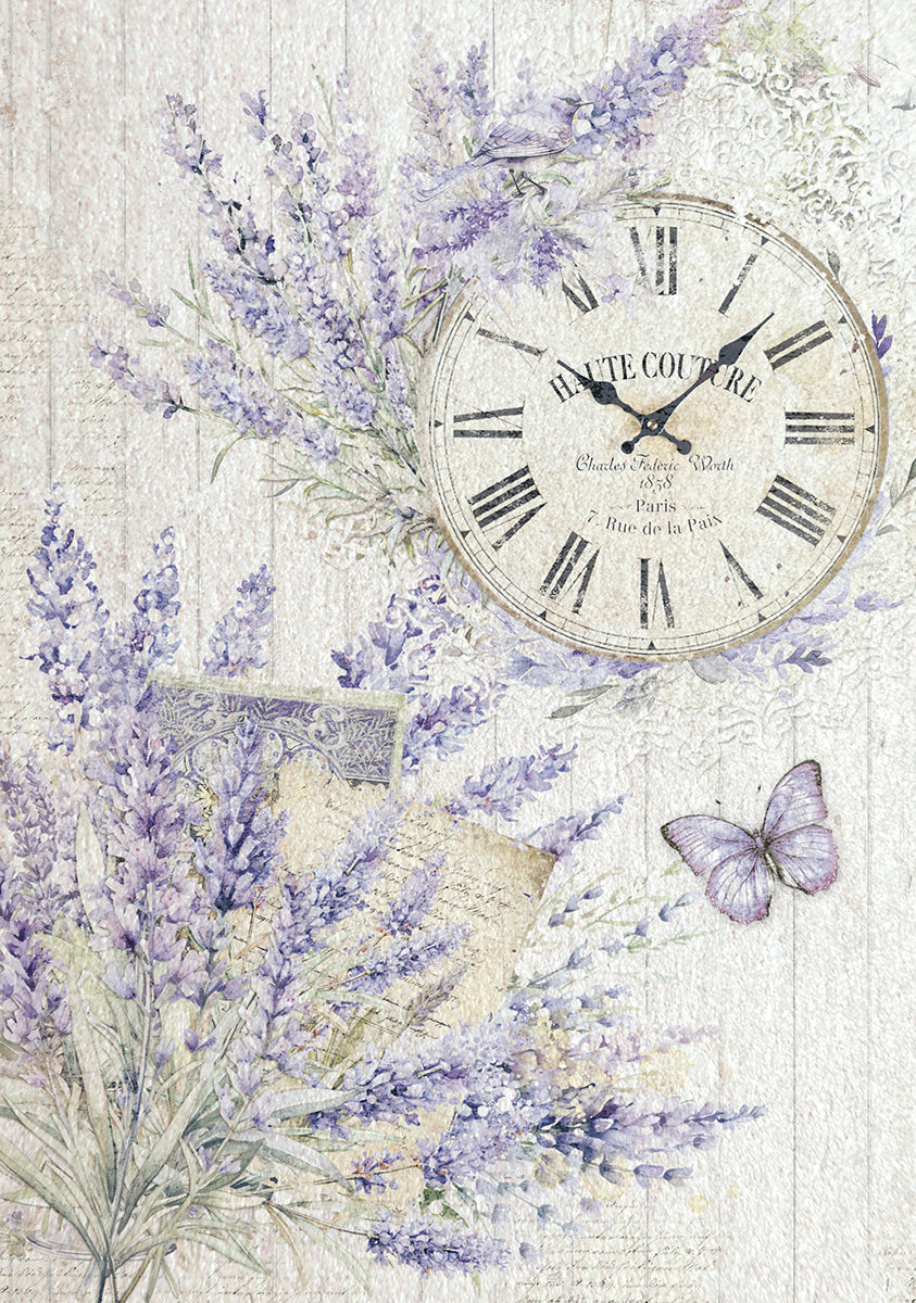 Deluxe Morning In Provence Paper Pearl  A4 5/Pkg-2