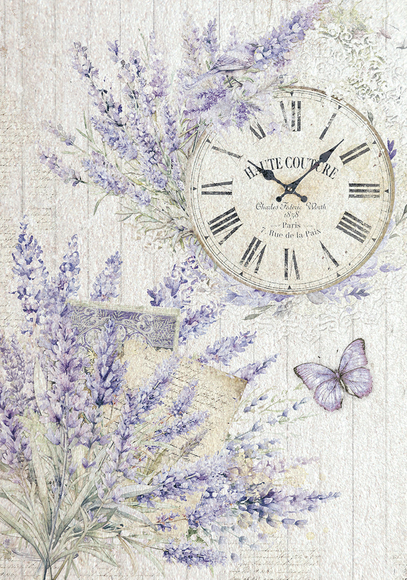 Deluxe Morning In Provence Paper Pearl  A4 5/Pkg-2