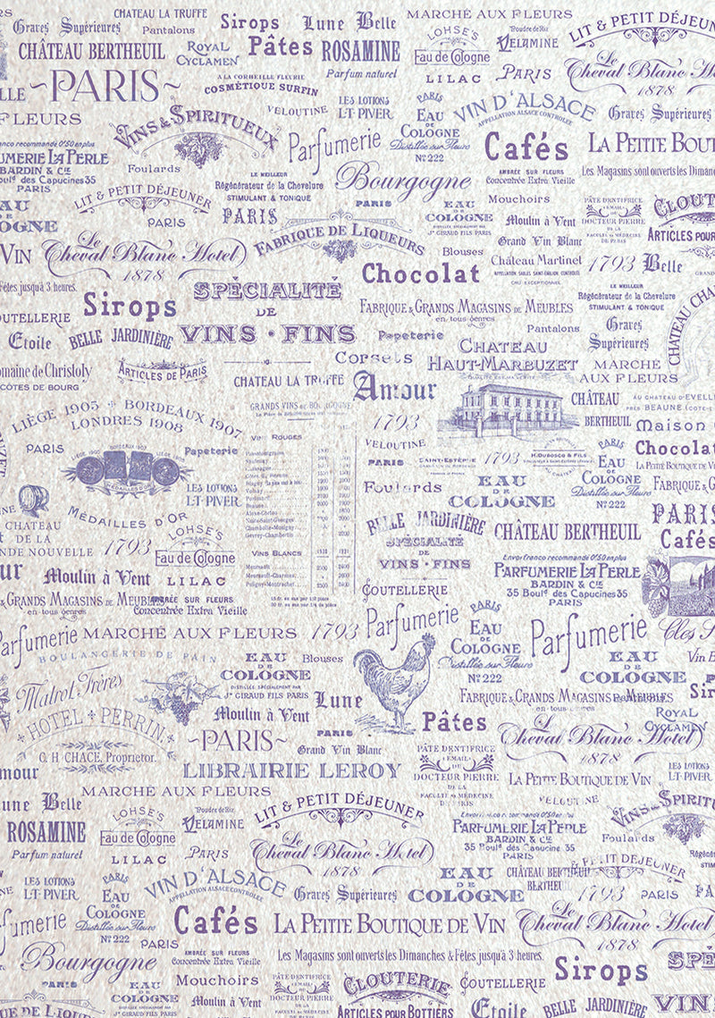 Deluxe Morning In Provence Paper Pearl  A4 5/Pkg-3