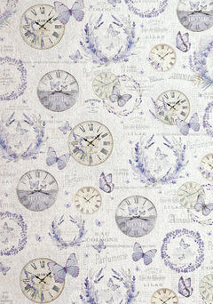 Deluxe Morning In Provence Paper Pearl  A4 5/Pkg-4