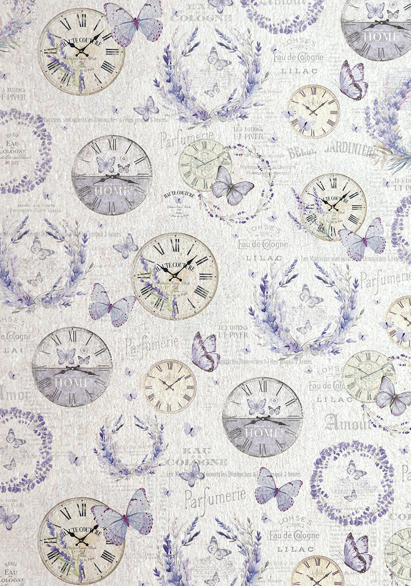 Deluxe Morning In Provence Paper Pearl  A4 5/Pkg-4