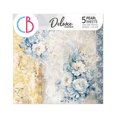 Perle de papier de luxe Minuit magique 15,2x15,2cm 5/Paquet-1
