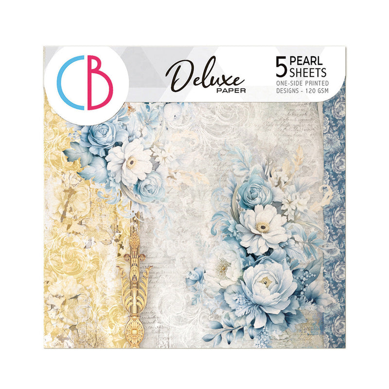 Perle de papier de luxe Minuit magique 15,2x15,2cm 5/Paquet-1