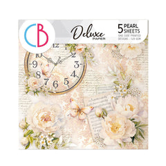 Always & Forever Deluxe Paper Pearl 6"x6" 5/Pkg-1