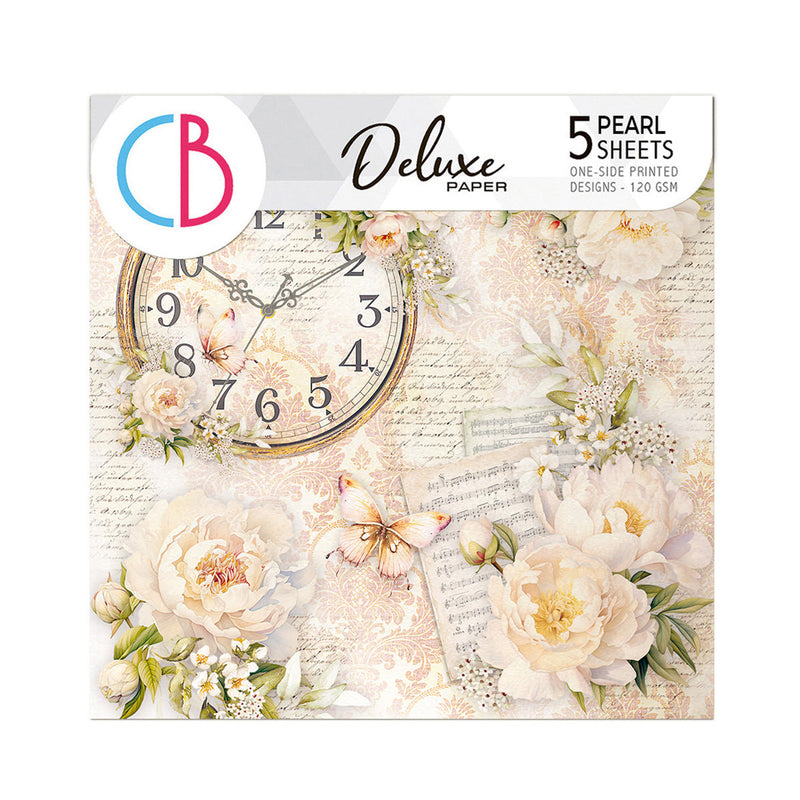 Always & Forever Deluxe Paper Pearl 6"x6" 5/Pkg-1