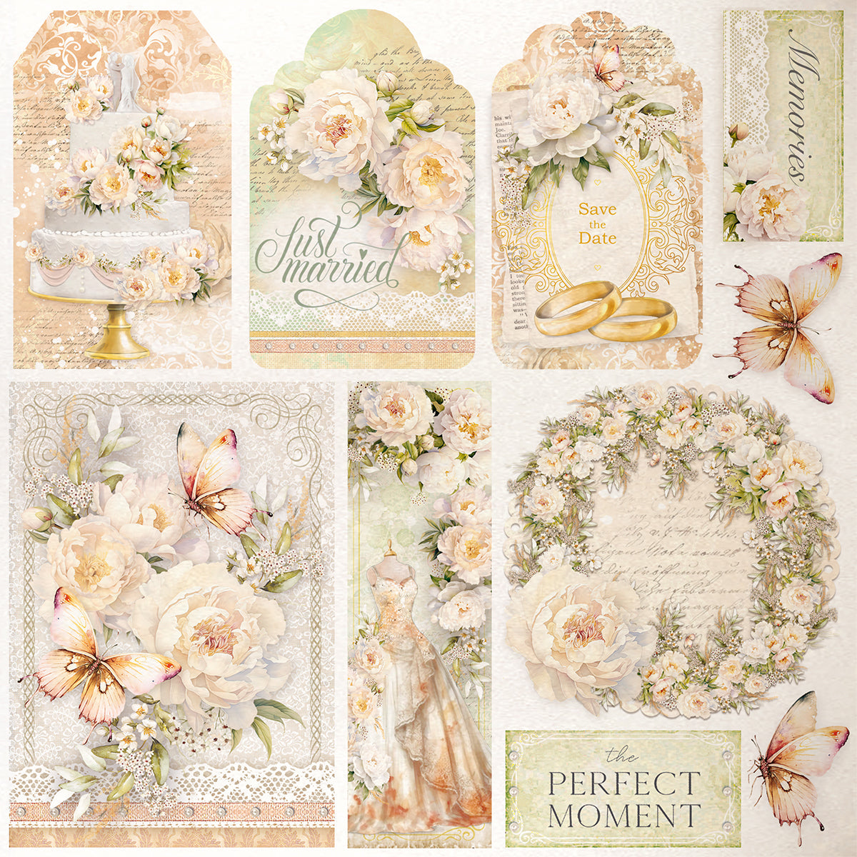 Always & Forever Deluxe Paper Pearl 6"x6" 5/Pkg-5