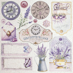 Deluxe Morning In Provence Paper Pearl 6"x6" 5/Pkg-5