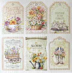 Deluxe Flower Shop Paper Pear 6"x6" 5/Pkg-2