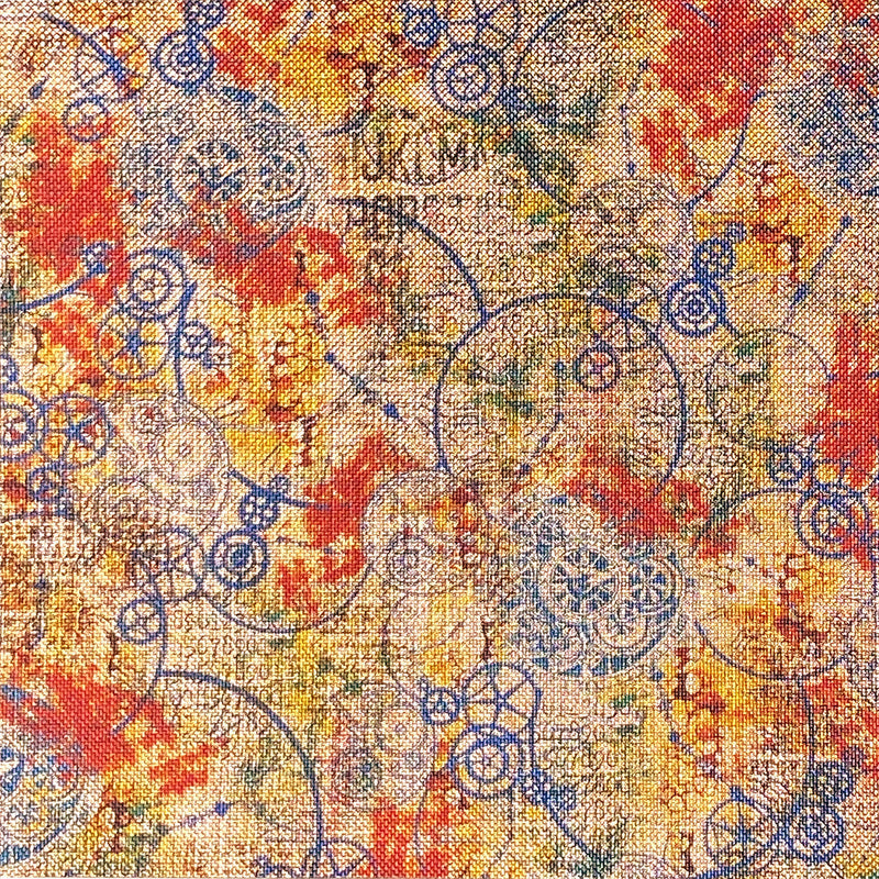 Papier corail de luxe Cuivre 15x15cm 5/Paq-2