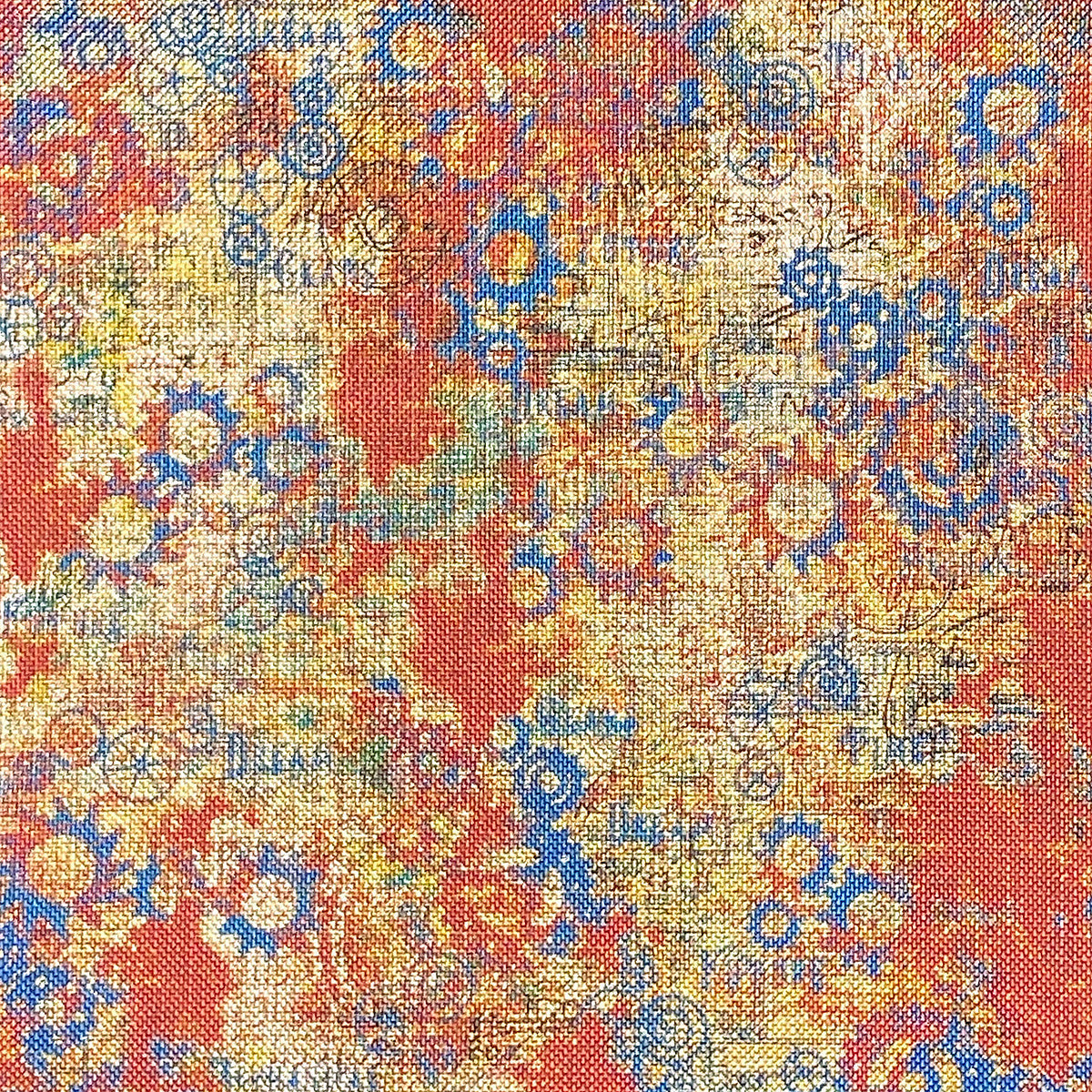 Papier corail de luxe Cuivre 15x15cm 5/Paq-6