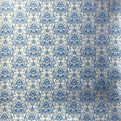 Deluxe Elegance of Blue Paper Silver 6"x6" 5/Pkg-5