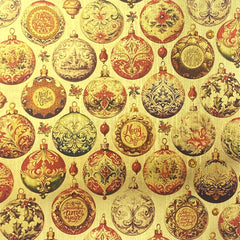 Deluxe Casse-Noisette Papier Doré 15,24 cm x 15,24 cm 5/Paquet-4