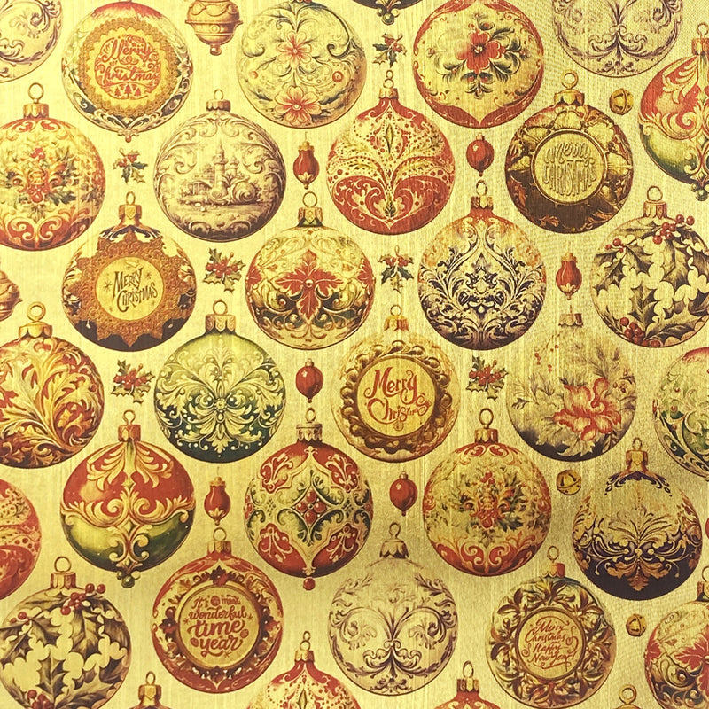 Deluxe Casse-Noisette Papier Doré 15,24 cm x 15,24 cm 5/Paquet-4