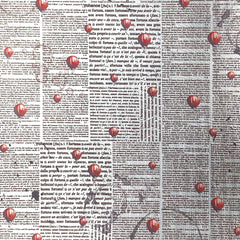 Deluxe Paris Je t’aime Paper Silver 6"x6" 5/Pkg-3