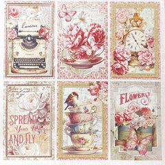 Deluxe Timeless Moments Papel Plateado
 6"x6" 5/Paquete-2