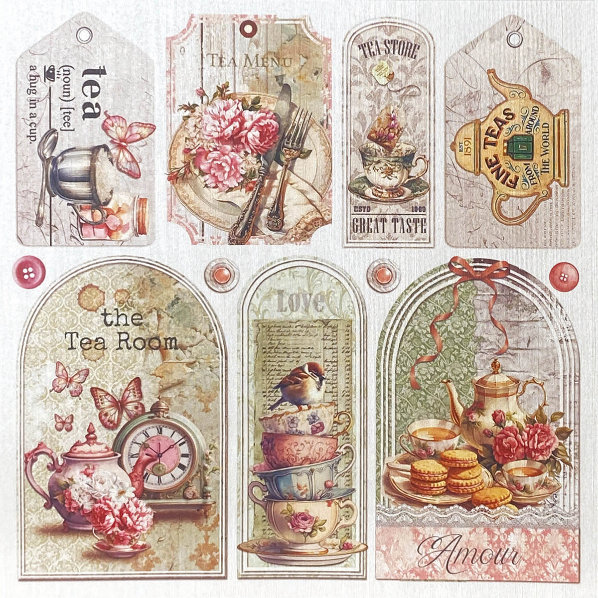 Deluxe Timeless Moments Papel Plateado
 6"x6" 5/Paquete-4