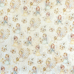 Deluxe Blessing Day Paper Pearl 6"x6" 5/Pkg-5