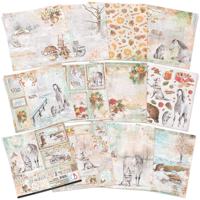 Ciao Bella The Gift of Love Paper Pad 8"x8" 12/Pkg-1