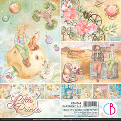 Ciao Bella The Little Prince Paper Pad 8"x8" 12/Pkg-1