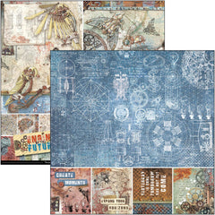 Ciao Bella Engine Of The Future Pad 8x8 12/Pkg-3