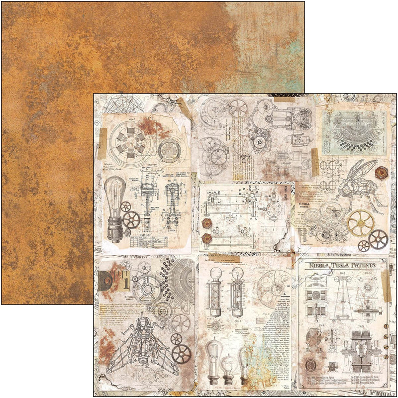 Ciao Bella Engine Of The Future Pad 8x8 12/Pkg-31