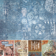 Ciao Bella Engine Of The Future Pad 8x8 12/Pkg-2