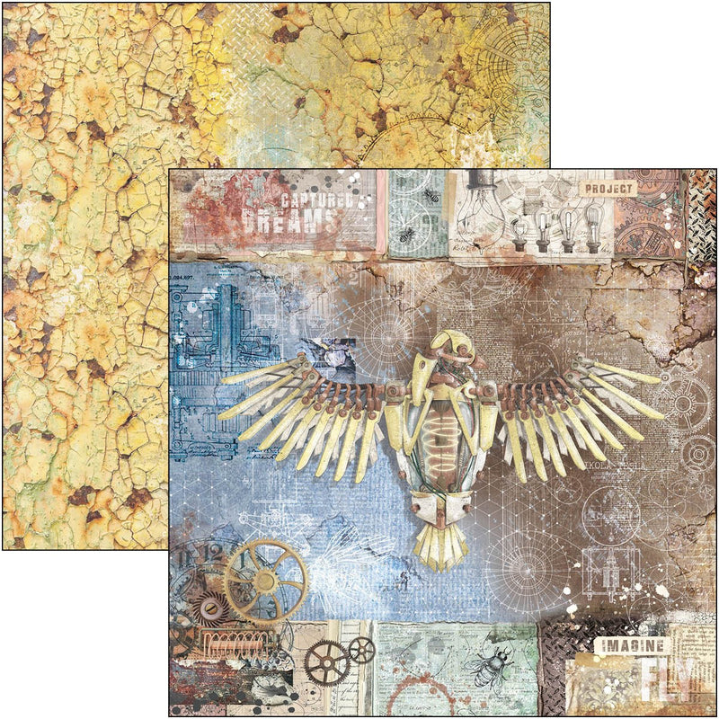 Ciao Bella Engine Of The Future Pad 8x8 12/Pkg-4