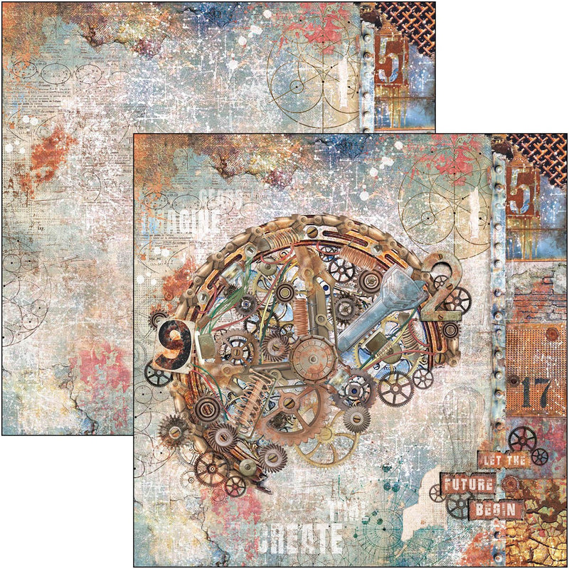 Ciao Bella Engine Of The Future Pad 8x8 12/Pkg-7
