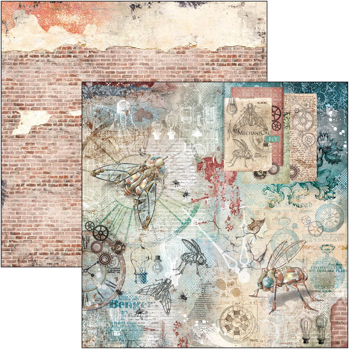 Ciao Bella Engine Of The Future Pad 8x8 12/Pkg-10