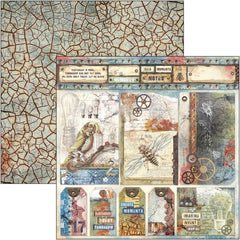 Ciao Bella Engine Of The Future Pad 8x8 12/Pkg-19